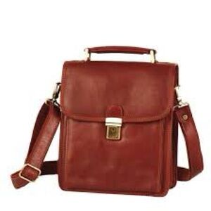 Katana Like New Brown Leather Goods Men's Bag